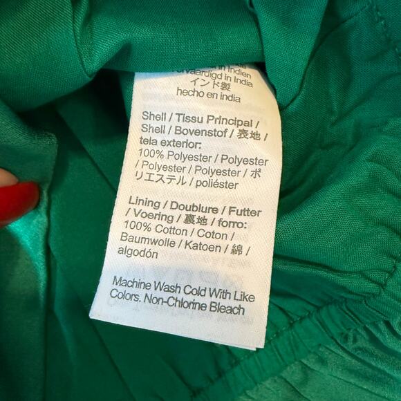 Crewcuts Toddler Girl's Green Bubble Hem Short Sleeve Dress Size 4 NEW - Picture 4 of 8